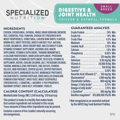Natural Balance Specialized dog food pumpkin live probiotics promote healthy digestion