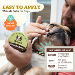 Natural Dog Company soft texture application highlights easy, fast absorption.