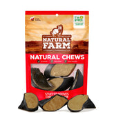 Natural Farm bacon-cheese-stuffed-hooves deliver a flavorful, long-lasting chew for dogs.