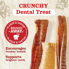 Natural Farm beef trachea pack-shot—six-pack convenience for households with multiple dogs