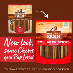 Natural Farm braided collagen chews braided texture closeup demonstrates durability for extended chewing.