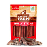 Natural Farm Bully Sticks odor-free packaging for easy weight-based bags