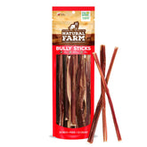 Natural Farm pixie chew 10-inch pack shown in bag, ideal for training rewards