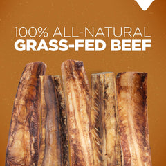 Natural Farm rib bones deliver slow-roasted flavor dogs love during gnawing.