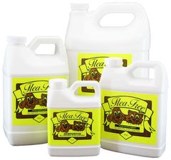 Natural Pet Products usage guide bottle demonstrates gradual daily dosage for pets