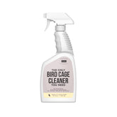 Natural Rapport Bird Cage Cleaner bottle front shows safe, powerful cleaner.