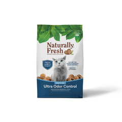 Naturally Fresh Ultra Odor-Control Litter in a 30 lb bag with lasting odor control.