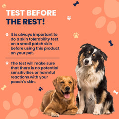 Naturasil dog warts remover label packaging highlighting natural ingredients.