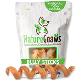 Nature Gnaws bully sticks 7-8 inch for long-lasting dog enjoyment