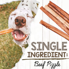 Nature Gnaws Bully Sticks, long-lasting chews for tough chewers.