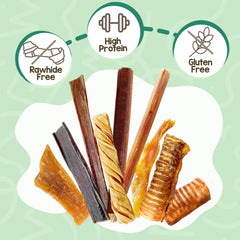 Nature Gnaws bully sticks long-lasting chews help keep small dogs focused