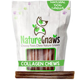 Nature Gnaws Collagen Sticks 6in pack keeps dogs busy with a long-lasting chew