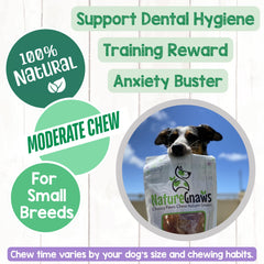 Nature Gnaws tripe twists offer tasty, protein-rich snacks for small breeds