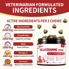 Nature Target omega-3 for dogs joint health bottle emphasizes mobility support
