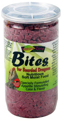 Nature Zone Bites for Bearded Dragons with a soft-moist texture for easy feeding