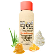 Nature's Diet Well-Being shampoo bottle shown for pet grooming use.