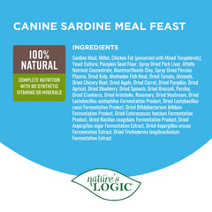 Nature's Logic allergen-free formula is gentle on sensitive stomachs