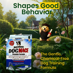 Nature's MACE Dog Mace protects lawns and gardens up to 3,500 sq ft.