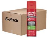 Nature's Miracle Advanced Stain & Odor Foam targets dog mess on carpet, removing odors