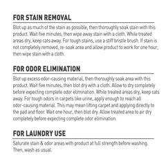 Nature's Miracle Set-In Stain Destroyer spray bottle for convenient spot treatment.
