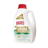 Nature's Miracle Urine Destroyer Plus bottle — powerful enzymatic action for pet mess cleanup.