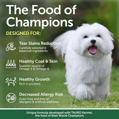 Nature's Protection small breed packaging highlights grain-free formula for sensitive pups