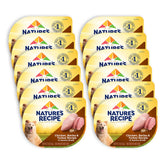 Nature’s Recipe chicken, barley & turkey wet dog food cups in savory broth for adult dogs