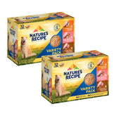 Nature's Recipe chicken brown rice cup close-up shows real ingredients for balanced meals