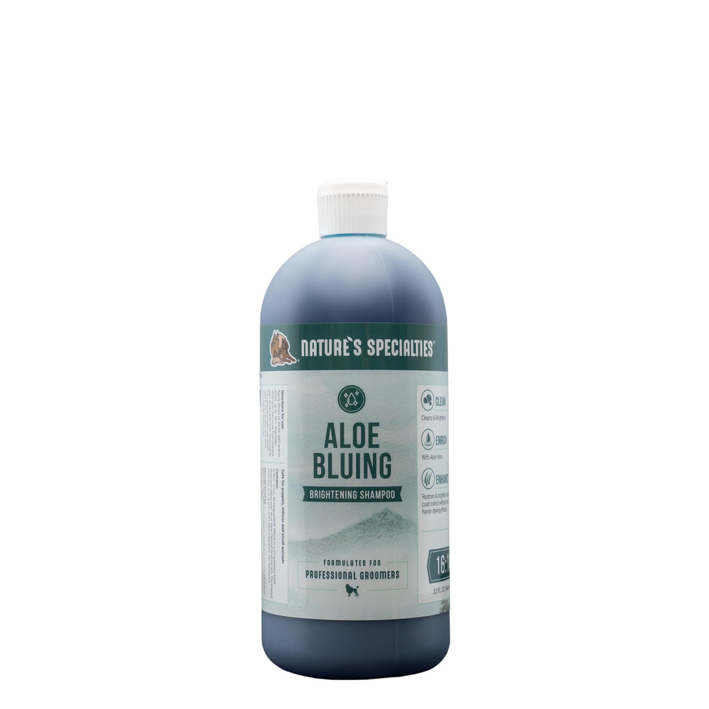 Nature's Specialties Bluing Ultra bottle pour for easy dilution and grooming
