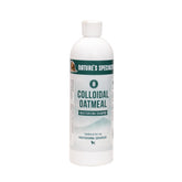 Nature's Specialties Colloidal Oatmeal Shampoo bottle pour for easy dilution.