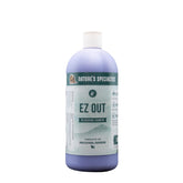 Nature's Specialities EZ Out Deshedding bottle pour enables easy on-site dilution for grooming.
