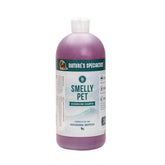 Nature's Specialties Smelly Pet Shampoo bottle ready for grooming and odor control