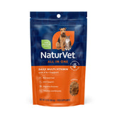 NaturVet All-in-One dog supplement bottle promotes joint support and mobility.