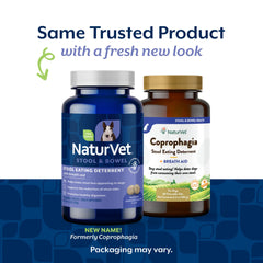 NaturVet Coprophagia Deterrent chews close-up; tasty tablets dogs enjoy.
