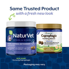 NaturVet Coprophagia Deterrent soft chews closeup showing texture and appeal.