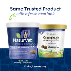 NaturVet Coprophagia Deterrent ingredients with yucca parsley and enzymes