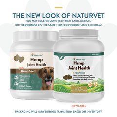 NaturVet glucosamine chondroitin MSM soft chews for dog joint comfort.