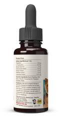 NaturVet hemp seed oil ingredient highlight for gentle relaxation for pets