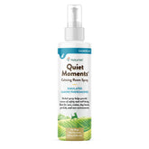 NaturVet Quiet Moments spray bottle for dogs with a calming herbal scent.