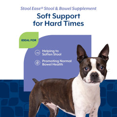 Soft chews shown with flaxseed and fiber-rich ingredients for digestion.