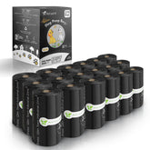 Natuural 270-count pack of compostable dog poop bags in 18 rolls for easy daily walks.