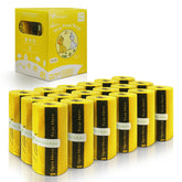 Natuural compostable dog poop bags front-pack view, eco-friendly and reliable.