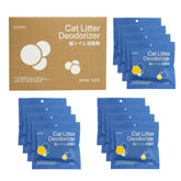 Neakasa cat litter deodorizing granules deliver a fresh scent in the litter area