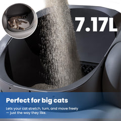 Neakasa M1 Plus sealing system reduces odors and leaks around the litter box.