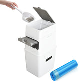 Neakasa PooGuard viewing window lets you monitor waste without lifting the lid.