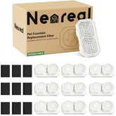 Neareal 9-pack replacement filters for 74oz fountain ready for ongoing filtration