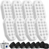 Neareal eight-pack cat fountain filters for 3.2L fountain improve water quality.