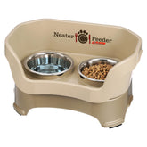 Neater Feeder Deluxe mess-proof station for medium dogs reduces spills.