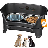Neater Feeder Express mess-proof-bowl showing spill separation for a tidy mealtime.