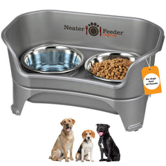 Neater Feeder Express mess-proof feeding station keeps spills contained for a tidy area
